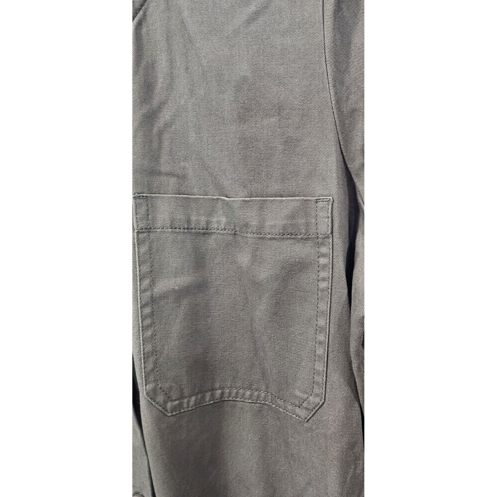 Aerie Softest Utility Tie Waist Button Front Jumpsuit Olive Green Size Small NWT - Picture 4 of 15